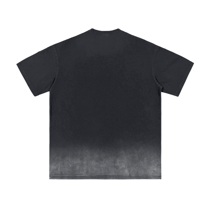 WASHED GRADIENT U T-SHIRT