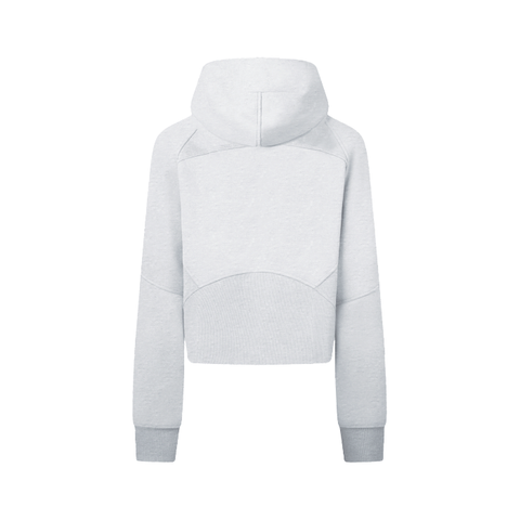 Mre Cropped Full Zip Sweatshirt Grey