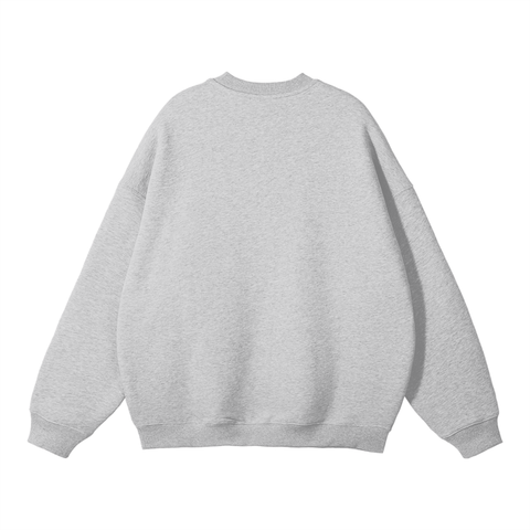 Streetwear Unisex Solid Color Fleece Pullover